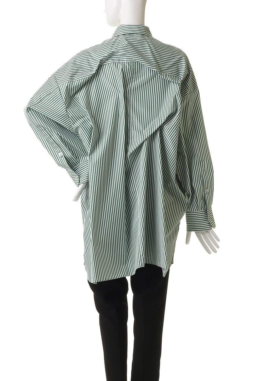 【エンフォルド/ENFOLD】のTUCK BIG SHIRT/シャツ 人気、トレンドファッション・服の通販 founy(ファニー) 　ファッション　Fashion　レディースファッション　Fashion for Women　トップス・カットソー　Cut & Sew Tops　シャツ・ブラウス・オフィスカジュアル　Elegant Blouses & Button-Ups　おすすめ　Recommended / Our Picks　アシンメトリー　Asymmetrical Style　ショート　Short, Short Length　スリーブ　Sleeve, Long Sleeve / Short Sleeve　ランダム　Random, Irregular　ロング　Long, Long-Length　再入荷　Restock / Back in Stock　other-4|ID: prp329100004630799 ipo3291000000033615925