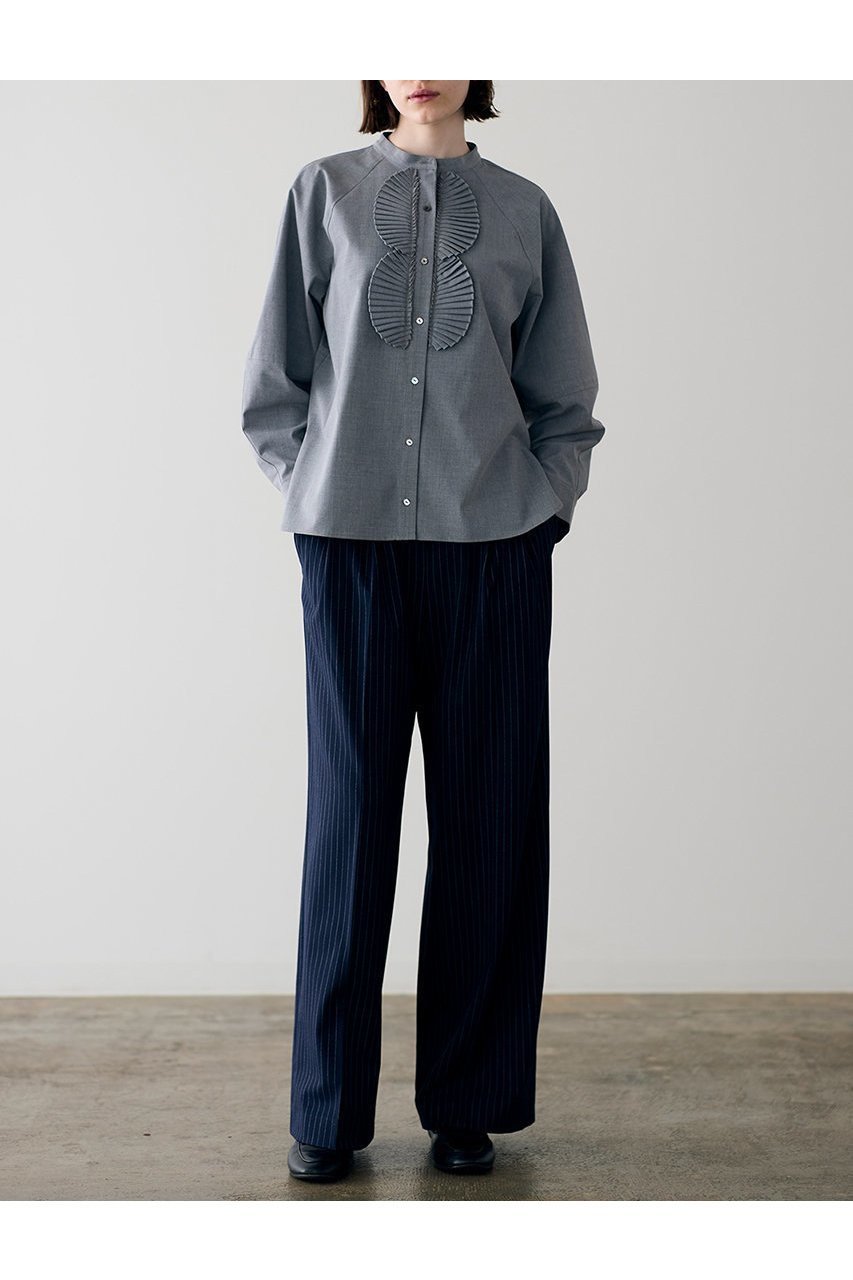 【マリリンムーン/MARILYN MOON】の【SOI-MeME】プリーツジャボブラウス 人気、トレンドファッション・服の通販 founy(ファニー) 　ファッション　Fashion　レディースファッション　Fashion for Women　トップス・カットソー　Cut & Sew Tops　シャツ・ブラウス・オフィスカジュアル　Elegant Blouses & Button-Ups　2025年　2025　2025-2026秋冬・A/W　Autumn/Winter 2025–26 AW25–26　おすすめ　Recommended / Our Picks　なめらか　Smooth, Silky Texture　オケージョン　Occasion Wear　コクーン　Cocoon, Cocoon Silhouette　ストレッチ　Stretch, Stretchy Fabric　スリーブ　Sleeve, Long Sleeve / Short Sleeve　バランス　Balance, Style Balance　プリーツ　Pleats, Pleated　ボトム　Bottoms, Lower Wear　モダン　Modern, Contemporary　ロング　Long, Long-Length　A/W・秋冬　Autumn/Winter　other-6|ID: prp329100004630802 ipo3291000000033313245