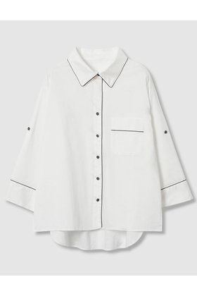 【アナイ/ANAYI】 ブライトグログラン配色シャツ人気、トレンドファッション・服の通販 founy(ファニー) ファッション Fashion レディースファッション Fashion for Women トップス・カットソー Cut & Sew Tops シャツ・ブラウス・オフィスカジュアル Elegant Blouses & Button-Ups 2025年 2025 2025-2026秋冬・A/W Autumn/Winter 2025–26 AW25–26 おすすめ Recommended / Our Picks グログラン Grosgrain, Grosgrain Ribbon シルク Silk, 100% Silk スリーブ Sleeve, Long Sleeve / Short Sleeve パジャマ Pajamas, Sleepwear ロング Long, Long-Length エレガント 上品 Elegant A/W・秋冬 Autumn/Winter |ID:prp329100004630803