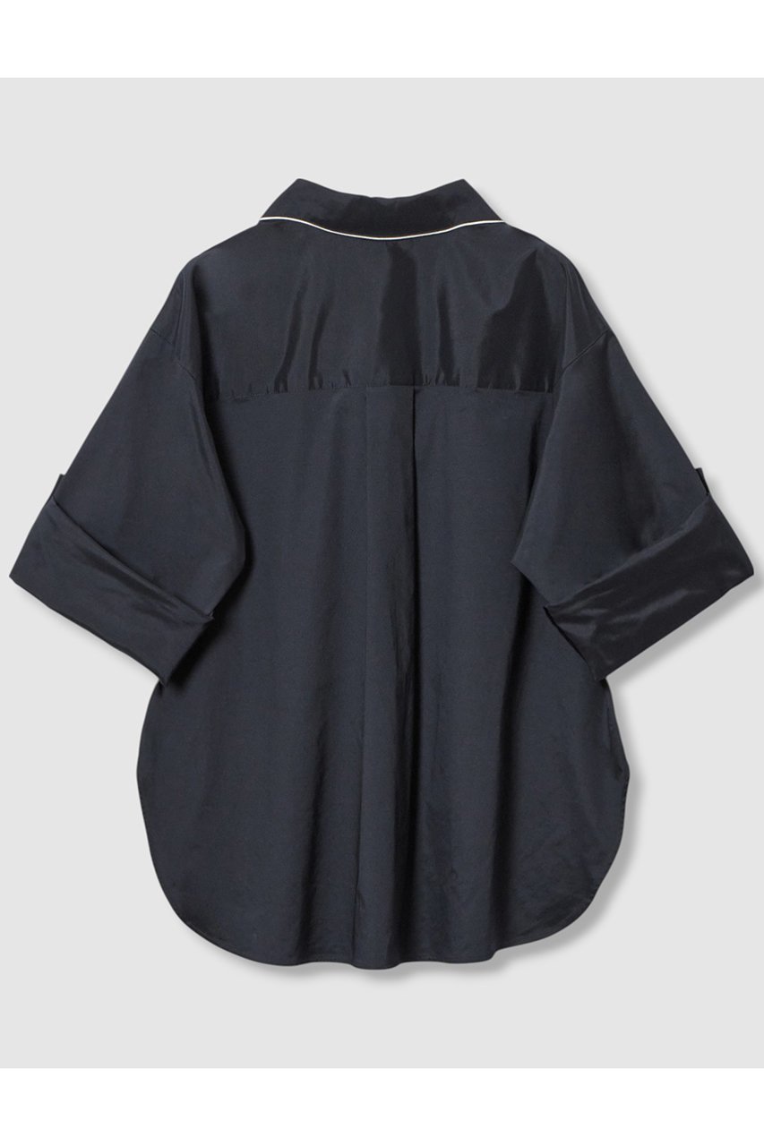 【アナイ/ANAYI】のブライトグログラン配色シャツ 人気、トレンドファッション・服の通販 founy(ファニー) 　ファッション　Fashion　レディースファッション　Fashion for Women　トップス・カットソー　Cut & Sew Tops　シャツ・ブラウス・オフィスカジュアル　Elegant Blouses & Button-Ups　2025年　2025　2025-2026秋冬・A/W　Autumn/Winter 2025–26 AW25–26　おすすめ　Recommended / Our Picks　グログラン　Grosgrain, Grosgrain Ribbon　シルク　Silk, 100% Silk　スリーブ　Sleeve, Long Sleeve / Short Sleeve　パジャマ　Pajamas, Sleepwear　ロング　Long, Long-Length　エレガント 上品　Elegant　A/W・秋冬　Autumn/Winter　other-4|ID: prp329100004630803 ipo3291000000033313259