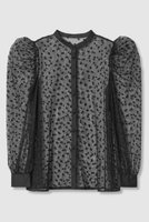 【アナイ/ANAYI】のリトルフラワーチュールギャザーブラウス 人気、トレンドファッション・服の通販 founy(ファニー) ファッション Fashion レディースファッション Fashion for Women トップス・カットソー Cut & Sew Tops シャツ・ブラウス・オフィスカジュアル Elegant Blouses & Button-Ups おすすめ Recommended / Our Picks オーガンジー Organza Fabric カフス Cuff Design ギャザー Gathered, Ruffled シアー Sheer, See-Through スリーブ Sleeve, Long Sleeve / Short Sleeve チュール Tulip, Tulip Motif ドット Polka Dot, Dot Pattern フラワー Flower, Floral ボトム Bottoms, Lower Wear モチーフ Motif, Design Theme ロング Long, Long-Length |ID:prp329100004630804