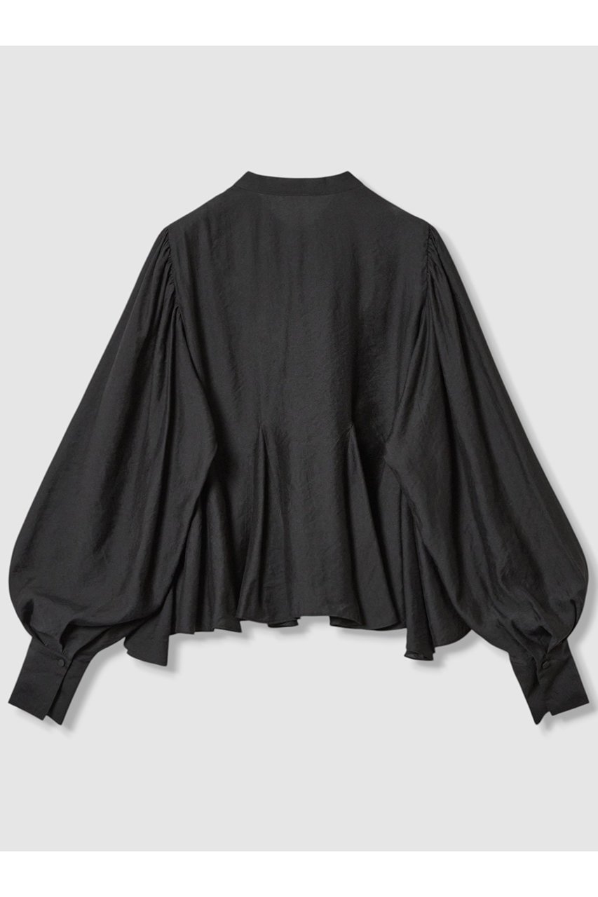【アルアバイル/allureville】のヘムマチフレアブラウス 人気、トレンドファッション・服の通販 founy(ファニー) 　ファッション　Fashion　レディースファッション　Fashion for Women　トップス・カットソー　Cut & Sew Tops　シャツ・ブラウス・オフィスカジュアル　Elegant Blouses & Button-Ups　2025年　2025　2025-2026秋冬・A/W　Autumn/Winter 2025–26 AW25–26　スリーブ　Sleeve, Long Sleeve / Short Sleeve　デニム　Denim, Jeans Material　フレア　Flare, Flared　ロング　Long, Long-Length　A/W・秋冬　Autumn/Winter　ビジネス 仕事 通勤　Business / Work / Commuting　other-2|ID: prp329100004630808 ipo3291000000033313315