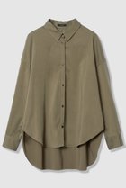 【アルアバイル/allureville】のフィブリルカシュクールシャツ カーキ|ID:prp329100004630810