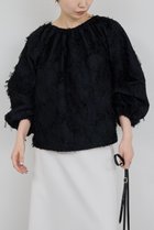 【ガリャルダガランテ/GALLARDAGALANTE】のジャガード2WAYブラウス 人気、トレンドファッション・服の通販 founy(ファニー) ファッション Fashion レディースファッション Fashion for Women トップス・カットソー Cut & Sew Tops シャツ・ブラウス・オフィスカジュアル Elegant Blouses & Button-Ups 2025年 2025 2025-2026秋冬・A/W Autumn/Winter 2025–26 AW25–26 ショルダー Shoulder, Shoulder Strap シンプル Simple, Minimal ジャカード／ジャガード Jacquard, Woven Pattern スリーブ Sleeve, Long Sleeve / Short Sleeve ファブリック Fabric, Textile ボトム Bottoms, Lower Wear ランダム Random, Irregular ロング Long, Long-Length A/W・秋冬 Autumn/Winter thumbnail ブラック|ID: prp329100004630811 ipo3291000000033313338