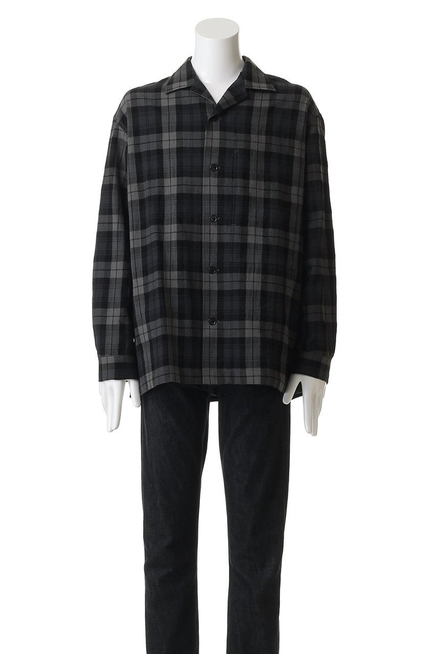 【ユニバーサルプロダクツ/UNIVERSAL PRODUCTS / MEN】の【MEN】WOOL SHIRTS/シャツ 人気、トレンドファッション・服の通販 founy(ファニー) 　ファッション　Fashion　メンズファッション　Fashion for Men　2025年　2025　2025-2026秋冬・A/W　Autumn/Winter 2025–26 AW25–26　インナー　Innerwear　スリーブ　Sleeve, Long Sleeve / Short Sleeve　チェック　Check, Plaid, Tartan　リラックス　Relax, Relaxed Fit　ロング　Long, Long-Length　エレガント 上品　Elegant　冬　Winter / This Winter　夏　Summer　A/W・秋冬　Autumn/Winter　other-2|ID: prp329100004630812 ipo3291000000033313349