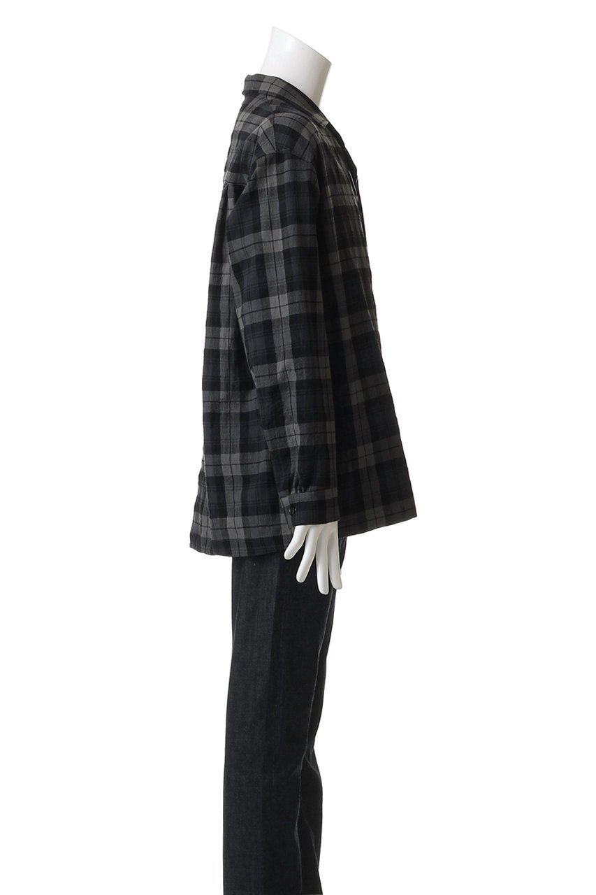 【ユニバーサルプロダクツ/UNIVERSAL PRODUCTS / MEN】の【MEN】WOOL SHIRTS/シャツ 人気、トレンドファッション・服の通販 founy(ファニー) 　ファッション　Fashion　メンズファッション　Fashion for Men　2025年　2025　2025-2026秋冬・A/W　Autumn/Winter 2025–26 AW25–26　インナー　Innerwear　スリーブ　Sleeve, Long Sleeve / Short Sleeve　チェック　Check, Plaid, Tartan　リラックス　Relax, Relaxed Fit　ロング　Long, Long-Length　エレガント 上品　Elegant　冬　Winter / This Winter　夏　Summer　A/W・秋冬　Autumn/Winter　other-3|ID: prp329100004630812 ipo3291000000033313350