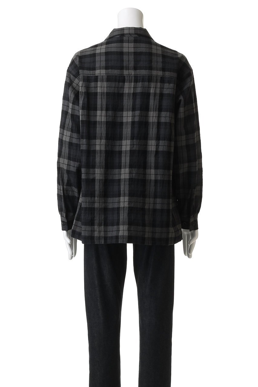 【ユニバーサルプロダクツ/UNIVERSAL PRODUCTS / MEN】の【MEN】WOOL SHIRTS/シャツ 人気、トレンドファッション・服の通販 founy(ファニー) 　ファッション　Fashion　メンズファッション　Fashion for Men　2025年　2025　2025-2026秋冬・A/W　Autumn/Winter 2025–26 AW25–26　インナー　Innerwear　スリーブ　Sleeve, Long Sleeve / Short Sleeve　チェック　Check, Plaid, Tartan　リラックス　Relax, Relaxed Fit　ロング　Long, Long-Length　エレガント 上品　Elegant　冬　Winter / This Winter　夏　Summer　A/W・秋冬　Autumn/Winter　other-4|ID: prp329100004630812 ipo3291000000033313351
