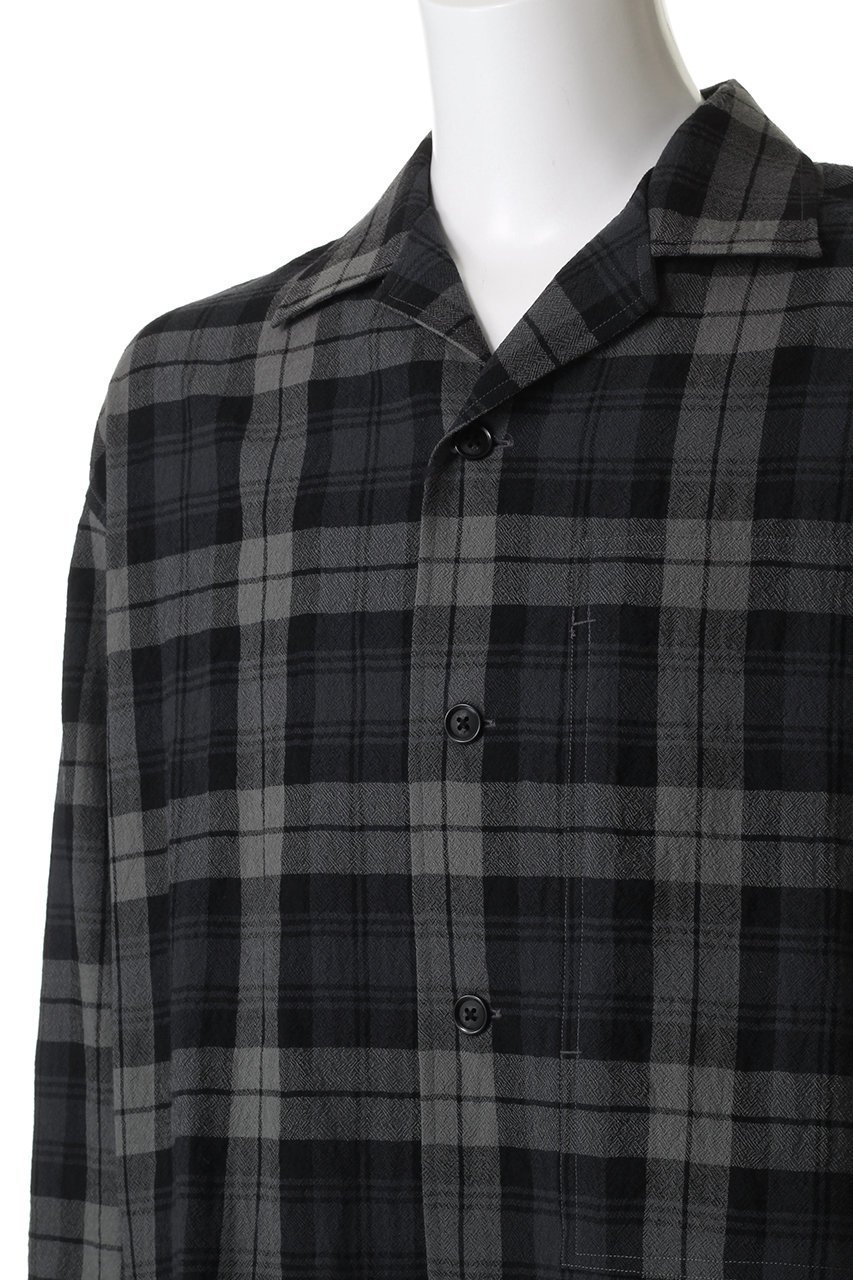 【ユニバーサルプロダクツ/UNIVERSAL PRODUCTS / MEN】の【MEN】WOOL SHIRTS/シャツ 人気、トレンドファッション・服の通販 founy(ファニー) 　ファッション　Fashion　メンズファッション　Fashion for Men　2025年　2025　2025-2026秋冬・A/W　Autumn/Winter 2025–26 AW25–26　インナー　Innerwear　スリーブ　Sleeve, Long Sleeve / Short Sleeve　チェック　Check, Plaid, Tartan　リラックス　Relax, Relaxed Fit　ロング　Long, Long-Length　エレガント 上品　Elegant　冬　Winter / This Winter　夏　Summer　A/W・秋冬　Autumn/Winter　other-5|ID: prp329100004630812 ipo3291000000033313352