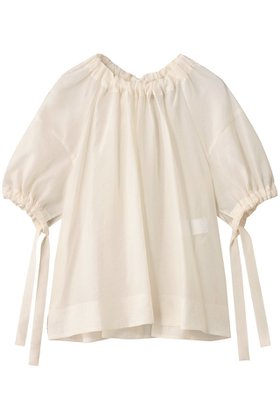 【デパリエ/DEPAREILLE】 シルキーギャザーブラウス人気、トレンドファッション・服の通販 founy(ファニー) ファッション Fashion レディースファッション Fashion for Women トップス・カットソー Cut & Sew Tops シャツ・ブラウス・オフィスカジュアル Elegant Blouses & Button-Ups 2025年 2025 2025-2026秋冬・A/W Autumn/Winter 2025–26 AW25–26 なめらか Smooth, Silky Texture インナー Innerwear ギャザー Gathered, Ruffled ショート Short, Short Length シンプル Simple, Minimal ジャケット Jacket, Outerwear スリーブ Sleeve, Long Sleeve / Short Sleeve フェミニン Feminine, Girly エレガント 上品 Elegant A/W・秋冬 Autumn/Winter |ID:prp329100004630814