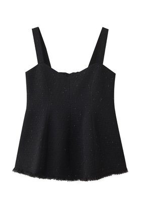【デパリエ/DEPAREILLE】 テープヤーンツイードビスチェ人気、トレンドファッション・服の通販 founy(ファニー) ファッション Fashion レディースファッション Fashion for Women トップス・カットソー Cut & Sew Tops キャミソール&ノースリーブ Camisoles & Sleeveless Tops シャツ・ブラウス・オフィスカジュアル Elegant Blouses & Button-Ups ビスチェ Bustiers & Corset Tops / Layered Bustier Style インナー Innerwear カットソー Cut and Sewn Top ツイード Twill, Twill Weave ノースリーブ Sleeveless, No-Sleeve ビスチェ Bustier, Corset Top モダン Modern, Contemporary モノトーン Monotone, Black and White |ID:prp329100004630815