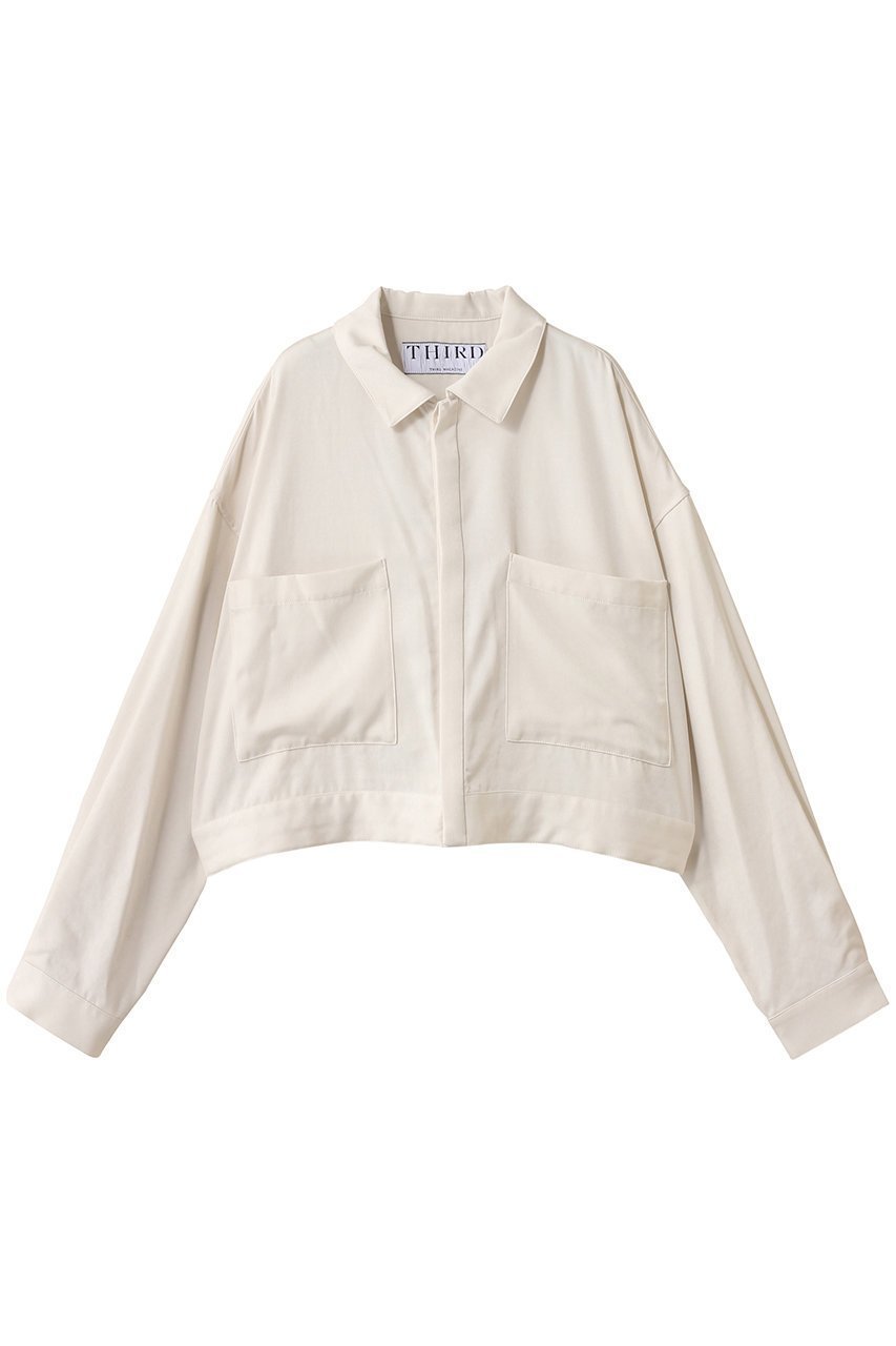 【サードマガジン/THIRD MAGAZINE】のドロストリングブラウス インテリア・キッズ・メンズ・レディースファッション・服の通販 founy(ファニー) 　ファッション　Fashion　レディースファッション　Fashion for Women　トップス・カットソー　Cut & Sew Tops　シャツ・ブラウス・オフィスカジュアル　Elegant Blouses & Button-Ups　2025年　2025　2025-2026秋冬・A/W　Autumn/Winter 2025–26 AW25–26　ショート　Short, Short Length　スリーブ　Sleeve, Long Sleeve / Short Sleeve　バランス　Balance, Style Balance　ボトム　Bottoms, Lower Wear　ロング　Long, Long-Length　エレガント 上品　Elegant　A/W・秋冬　Autumn/Winter　羽織　Haori, Light Jacket　オフホワイト|ID: prp329100004630816 ipo3291000000033313376
