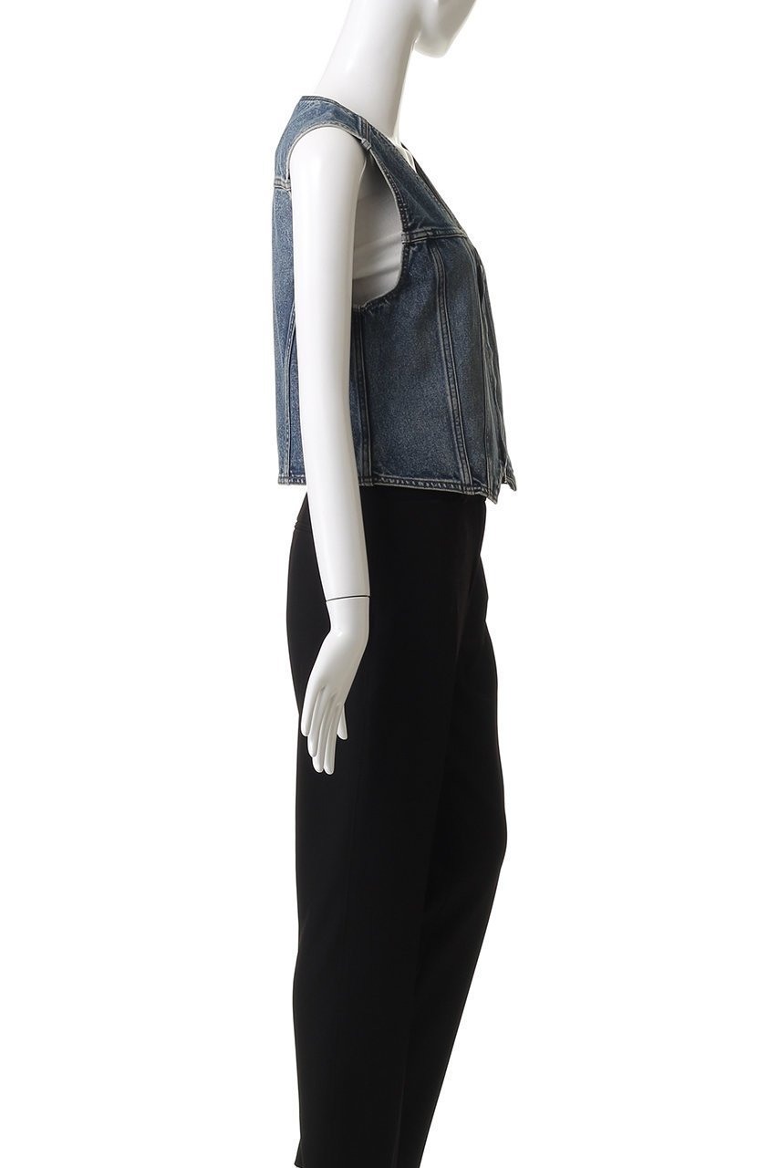 【メゾンスペシャル/MAISON SPECIAL】の【Wrangler×MAISON SPECIAL】Collaboration Mud Denim Vest/ラングラーコラボレーションマッドデニムベスト 人気、トレンドファッション・服の通販 founy(ファニー) 　ファッション　Fashion　レディースファッション　Fashion for Women　アウター　Coat / Outerwear Collection　レディースジャケット・軽アウター　Jackets　ウエスタン　Western Style　クラシカル　Classical, Vintage-Inspired　コンパクト　Compact, Small Size　ジャケット　Jacket, Outerwear　ジーンズ　Jeans, Denim Pants　デニム　Denim, Jeans Material　ベスト　Vest, Waistcoat　ワーク　Workwear, Utility Style　other-3|ID: prp329100004630823 ipo3291000000036038658