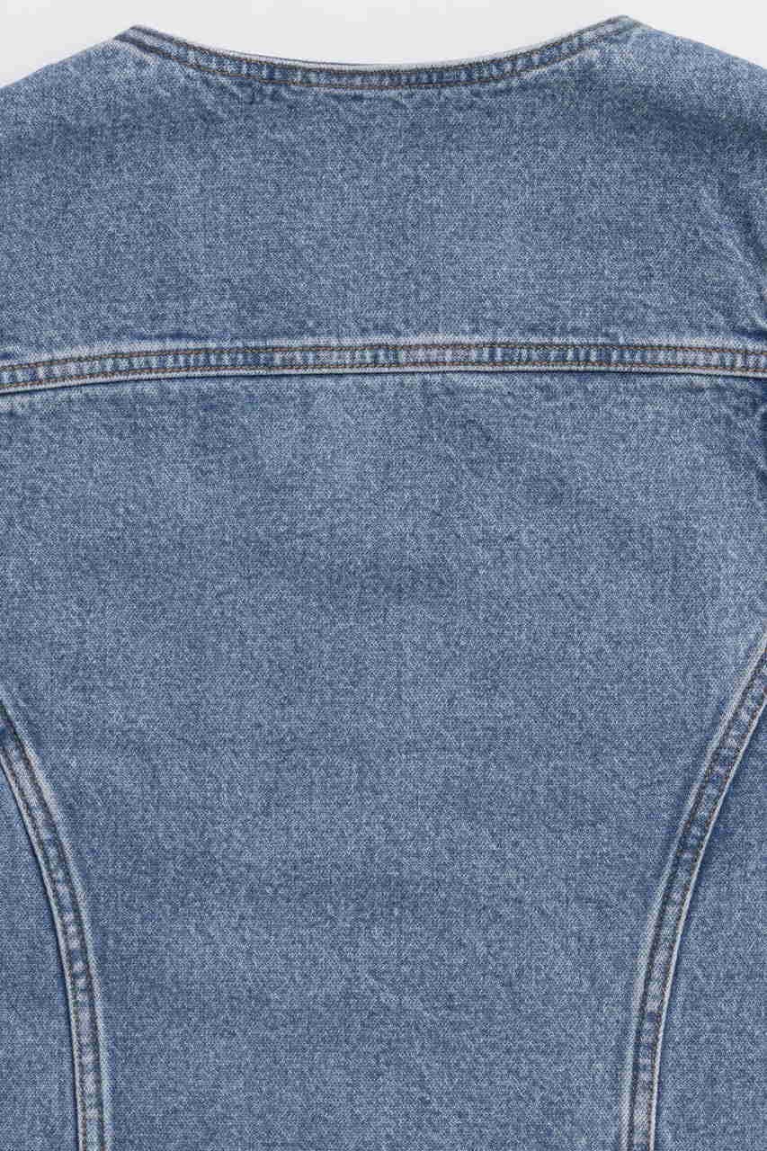 【メゾンスペシャル/MAISON SPECIAL】の【Wrangler×MAISON SPECIAL】Collaboration Studs Denim Vest/ラングラーコラボレーションスタッズデニムベスト 人気、トレンドファッション・服の通販 founy(ファニー) 　ファッション　Fashion　レディースファッション　Fashion for Women　アウター　Coat / Outerwear Collection　レディースジャケット・軽アウター　Jackets　ウエスタン　Western Style　クラシカル　Classical, Vintage-Inspired　コンパクト　Compact, Small Size　シルバー　Silver, Metallic Silver　ジャケット　Jacket, Outerwear　ジーンズ　Jeans, Denim Pants　スタッズ　Studs, Metal Accents　デニム　Denim, Jeans Material　ベスト　Vest, Waistcoat　ワーク　Workwear, Utility Style　A/W・秋冬　Autumn/Winter　2025年　2025　2025-2026秋冬・A/W　Autumn/Winter 2025–26 AW25–26　other-5|ID: prp329100004630824 ipo3291000000033313444