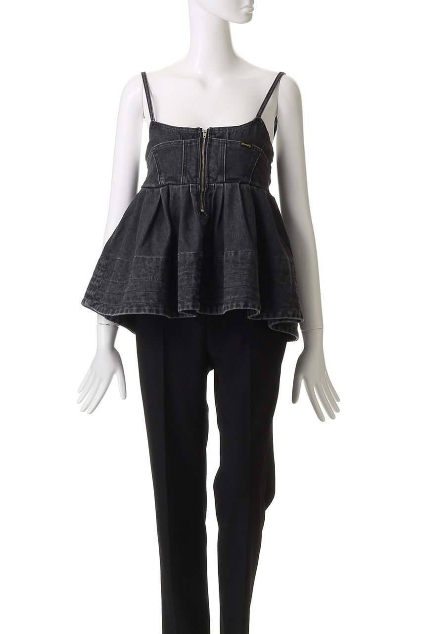 【メゾンスペシャル/MAISON SPECIAL】の【Wrangler×MAISON SPECIAL】Collaboration Denim Bustier/ラングラーコラボレーションデニムビスチェ 人気、トレンドファッション・服の通販 founy(ファニー) ファッション Fashion レディースファッション Fashion for Women アウター Coat / Outerwear Collection レディースジャケット・軽アウター Jackets ウエスタン Western Style コルセット Corset, Bustier ジップ Zip, Zipper ジャケット Jacket, Outerwear ジーンズ Jeans, Denim Pants デニム Denim, Jeans Material ベスト Vest, Waistcoat ワーク Workwear, Utility Style other-2|ID: prp329100004630826 ipo3291000000035461643