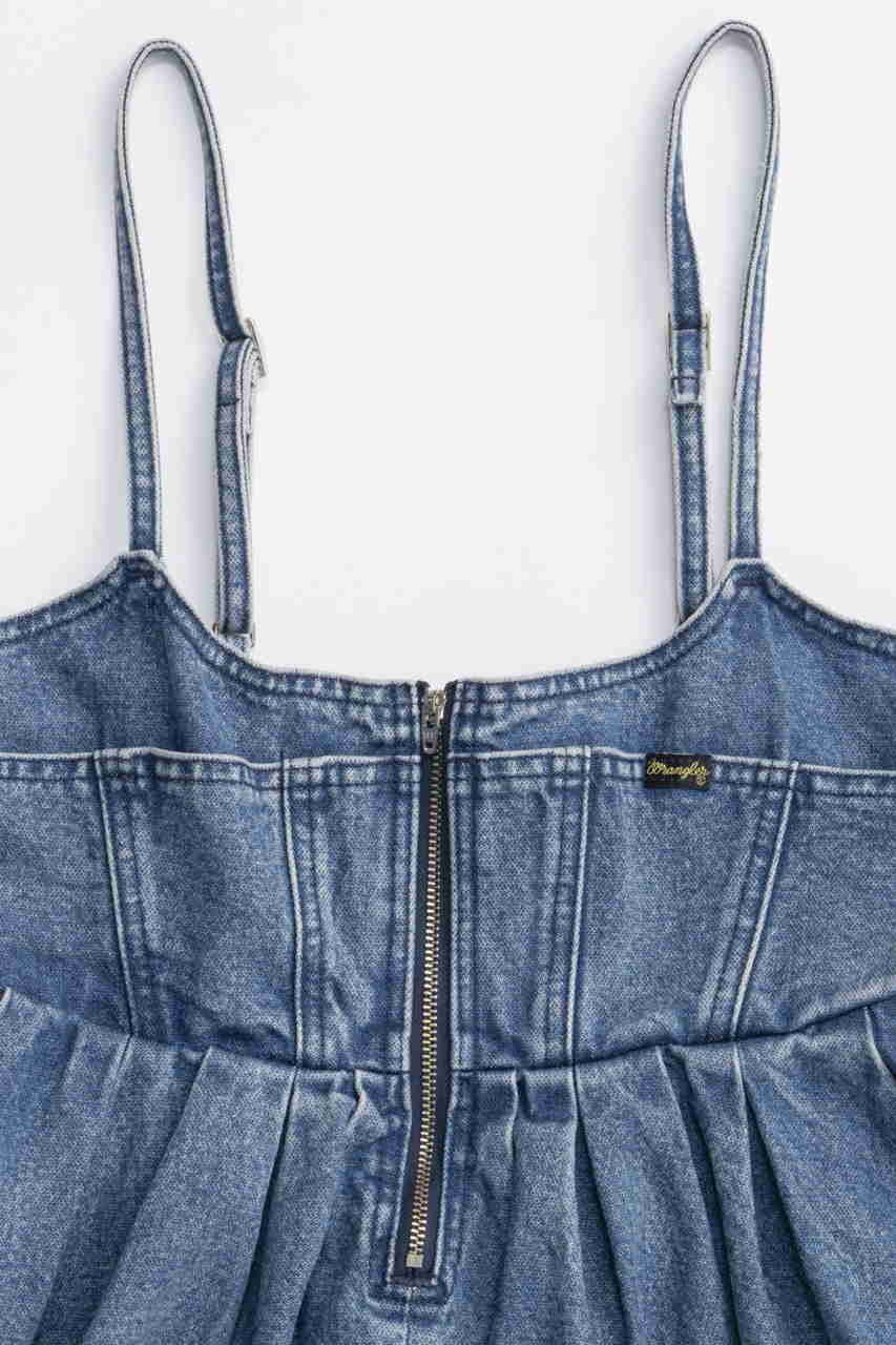 【メゾンスペシャル/MAISON SPECIAL】の【Wrangler×MAISON SPECIAL】Collaboration Denim Bustier/ラングラーコラボレーションデニムビスチェ 人気、トレンドファッション・服の通販 founy(ファニー) 　ファッション　Fashion　レディースファッション　Fashion for Women　アウター　Coat / Outerwear Collection　レディースジャケット・軽アウター　Jackets　ウエスタン　Western Style　コルセット　Corset, Bustier　ジップ　Zip, Zipper　ジャケット　Jacket, Outerwear　ジーンズ　Jeans, Denim Pants　デニム　Denim, Jeans Material　ベスト　Vest, Waistcoat　ワーク　Workwear, Utility Style　other-2|ID: prp329100004630826 ipo3291000000036132396