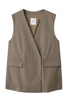 【プルミエ アロンディスモン/1er Arrondissement】のTWドスキンノーカラージレ モカ|ID: prp329100004630827 ipo3291000000035868162