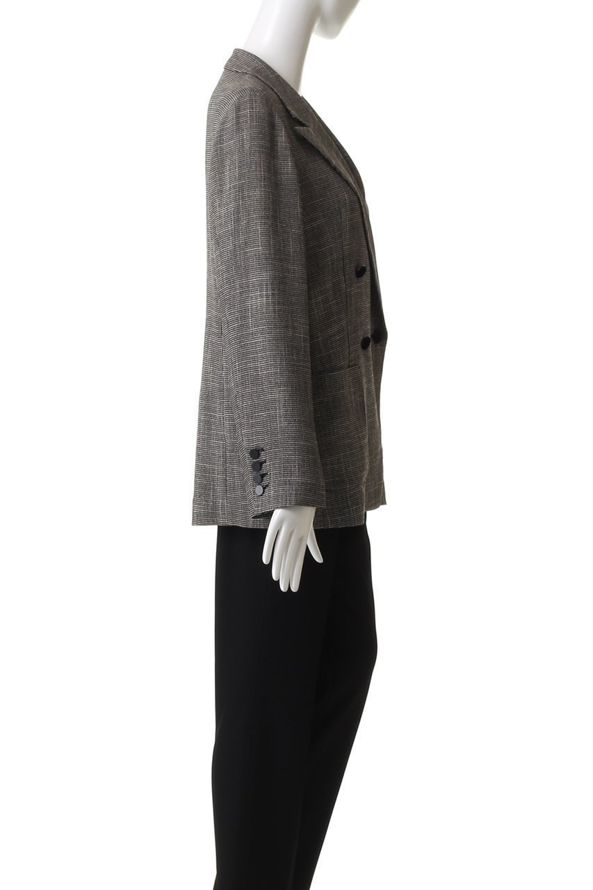 【アルアバイル/allureville】のトリッカーカラミダブルジャケット 人気、トレンドファッション・服の通販 founy(ファニー) 　ファッション　Fashion　レディースファッション　Fashion for Women　アウター　Coat / Outerwear Collection　レディースジャケット・軽アウター　Jackets　ジャケット　Jacket, Outerwear　デニム　Denim, Jeans Material　ボトム　Bottoms, Lower Wear　マニッシュ　Mannish, Boyish　新作・新入荷　New Arrivals / New In　羽織　Haori, Light Jacket　other-3|ID: prp329100004630828 ipo3291000000033917934