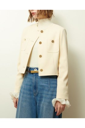 【アルアバイル/allureville】 ダンボールジャージノーカラージャケット人気、トレンドファッション・服の通販 founy(ファニー) ファッション Fashion レディースファッション Fashion for Women アウター Coat / Outerwear Collection レディースジャケット・軽アウター Jackets ノーカラージャケット / シンプル上品コーデ Collarless Jackets 2025年 2025 2025-2026秋冬・A/W Autumn/Winter 2025–26 AW25–26 ジャケット Jacket, Outerwear リラックス Relax, Relaxed Fit ロング Long, Long-Length エレガント 上品 Elegant 冬 Winter / This Winter A/W・秋冬 Autumn/Winter |ID:prp329100004630829