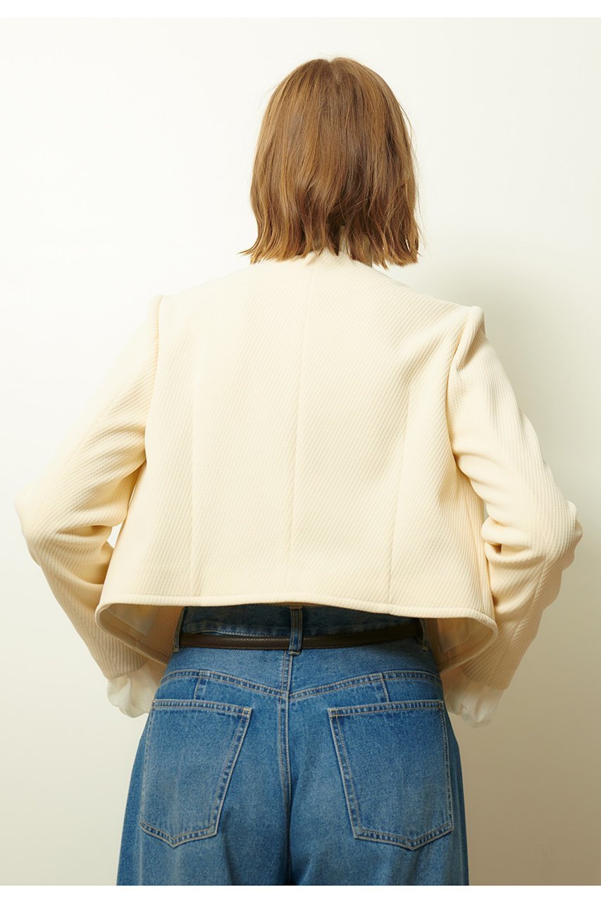 【アルアバイル/allureville】のダンボールジャージノーカラージャケット 人気、トレンドファッション・服の通販 founy(ファニー) 　ファッション　Fashion　レディースファッション　Fashion for Women　アウター　Coat / Outerwear Collection　レディースジャケット・軽アウター　Jackets　ノーカラージャケット / シンプル上品コーデ　Collarless Jackets　2025年　2025　2025-2026秋冬・A/W　Autumn/Winter 2025–26 AW25–26　ジャケット　Jacket, Outerwear　リラックス　Relax, Relaxed Fit　ロング　Long, Long-Length　エレガント 上品　Elegant　冬　Winter / This Winter　A/W・秋冬　Autumn/Winter　other-4|ID: prp329100004630829 ipo3291000000033313483