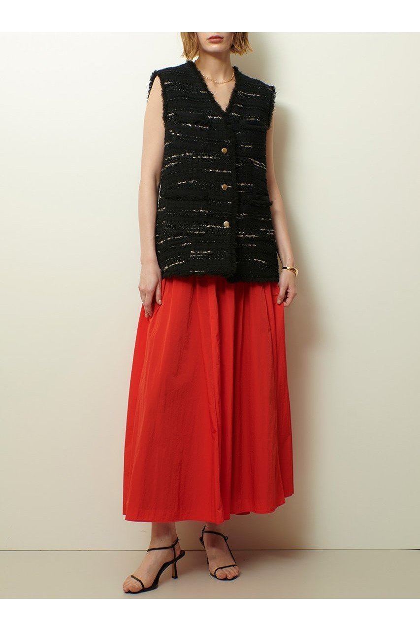 【アルアバイル/allureville】のジオリカツィードフリンジジレ 人気、トレンドファッション・服の通販 founy(ファニー) 　ファッション　Fashion　レディースファッション　Fashion for Women　アウター　Coat / Outerwear Collection　レディースジャケット・軽アウター　Jackets　2025年　2025　2025-2026秋冬・A/W　Autumn/Winter 2025–26 AW25–26　おすすめ　Recommended / Our Picks　イタリア　Italy　インナー　Innerwear　グログラン　Grosgrain, Grosgrain Ribbon　ジャケット　Jacket, Outerwear　タンク　Tank Top, Sleeveless Top　タートル　Turtleneck, Turtle Collar　ダウン　Down, Puffer　ツイード　Twill, Twill Weave　デニム　Denim, Jeans Material　フリンジ　Fringe, Tassel　ベスト　Vest, Waistcoat　A/W・秋冬　Autumn/Winter　other-2|ID: prp329100004630830 ipo3291000000033313487
