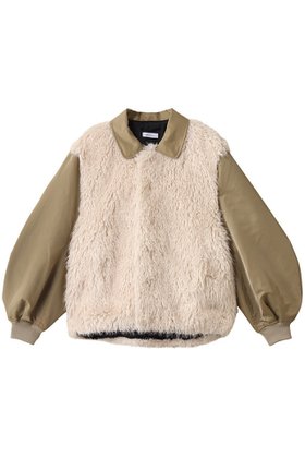 【ニアー ニッポン/near.nippon】 ファーナイロンブルゾン人気、トレンドファッション・服の通販 founy(ファニー) ファッション Fashion レディースファッション Fashion for Women アウター Coat / Outerwear Collection レディースジャケット・軽アウター Jackets ブルゾンジャケット・スポーティアウター Blouson Jackets ジャケット Jacket, Outerwear デニム Denim, Jeans Material ドッキング Docking, Mixed Material パーティ Party, Party Style フェイクファー Faux Fur, Imitation Fur ブルゾン Blouson, Bomber Jacket ミリタリー Military, Army Style ラグジュアリー Luxury, Elegant リラックス Relax, Relaxed Fit A/W・秋冬 Autumn/Winter エレガント 上品 Elegant 2025年 2025 2025-2026秋冬・A/W Autumn/Winter 2025–26 AW25–26 |ID:prp329100004630834