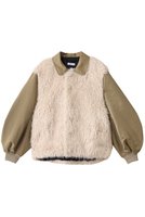 【ニアー ニッポン/near.nippon】のファーナイロンブルゾン 人気、トレンドファッション・服の通販 founy(ファニー) ファッション Fashion レディースファッション Fashion for Women アウター Coat / Outerwear Collection レディースジャケット・軽アウター Jackets ブルゾンジャケット・スポーティアウター Blouson Jackets ジャケット Jacket, Outerwear デニム Denim, Jeans Material ドッキング Docking, Mixed Material パーティ Party, Party Style フェイクファー Faux Fur, Imitation Fur ブルゾン Blouson, Bomber Jacket ミリタリー Military, Army Style ラグジュアリー Luxury, Elegant リラックス Relax, Relaxed Fit エレガント 上品 Elegant |ID:prp329100004630834