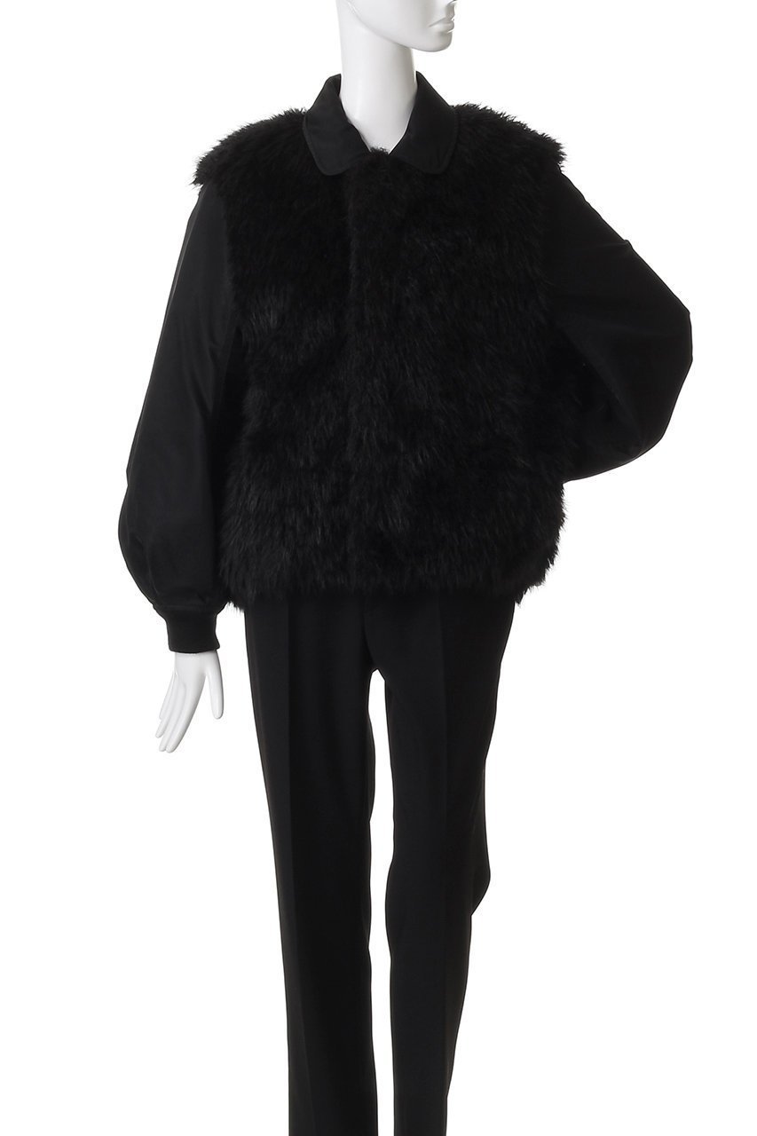 【ニアー ニッポン/near.nippon】のファーナイロンブルゾン 人気、トレンドファッション・服の通販 founy(ファニー) 　ファッション　Fashion　レディースファッション　Fashion for Women　アウター　Coat / Outerwear Collection　レディースジャケット・軽アウター　Jackets　ブルゾンジャケット・スポーティアウター　Blouson Jackets　ジャケット　Jacket, Outerwear　デニム　Denim, Jeans Material　ドッキング　Docking, Mixed Material　パーティ　Party, Party Style　フェイクファー　Faux Fur, Imitation Fur　ブルゾン　Blouson, Bomber Jacket　ミリタリー　Military, Army Style　ラグジュアリー　Luxury, Elegant　リラックス　Relax, Relaxed Fit　エレガント 上品　Elegant　other-2|ID: prp329100004630834 ipo3291000000035511823