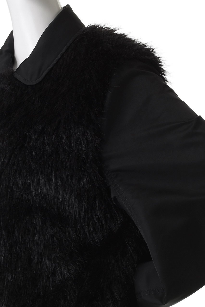 【ニアー ニッポン/near.nippon】のファーナイロンブルゾン 人気、トレンドファッション・服の通販 founy(ファニー) 　ファッション　Fashion　レディースファッション　Fashion for Women　アウター　Coat / Outerwear Collection　レディースジャケット・軽アウター　Jackets　ブルゾンジャケット・スポーティアウター　Blouson Jackets　ジャケット　Jacket, Outerwear　デニム　Denim, Jeans Material　ドッキング　Docking, Mixed Material　パーティ　Party, Party Style　フェイクファー　Faux Fur, Imitation Fur　ブルゾン　Blouson, Bomber Jacket　ミリタリー　Military, Army Style　ラグジュアリー　Luxury, Elegant　リラックス　Relax, Relaxed Fit　エレガント 上品　Elegant　other-5|ID: prp329100004630834 ipo3291000000035511829