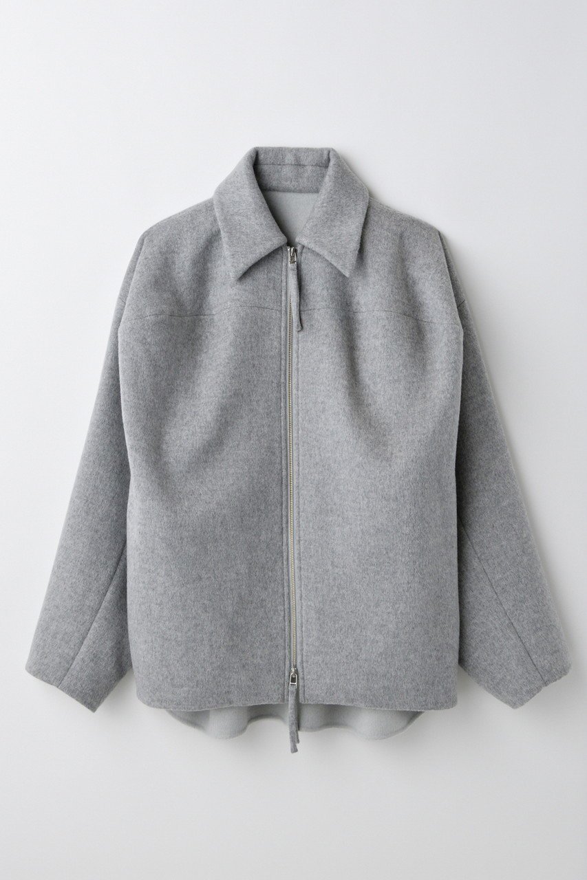 【エンフォルド/ENFOLD】の【8/13 12:00販売開始】ZIPPER BLOUSON/ブルゾン インテリア・キッズ・メンズ・レディースファッション・服の通販 founy(ファニー) 　ファッション　Fashion　レディースファッション　Fashion for Women　アウター　Coat / Outerwear Collection　レディースジャケット・軽アウター　Jackets　ブルゾンジャケット・スポーティアウター　Blouson Jackets　おすすめ　Recommended / Our Picks　クラシック　Classic, Timeless Style　ジャケット　Jacket, Outerwear　フォルム　Silhouette, Form　ブルゾン　Blouson, Bomber Jacket　新作・新入荷　New Arrivals / New In　トップグレー|ID: prp329100004630837 ipo3291000000033313538