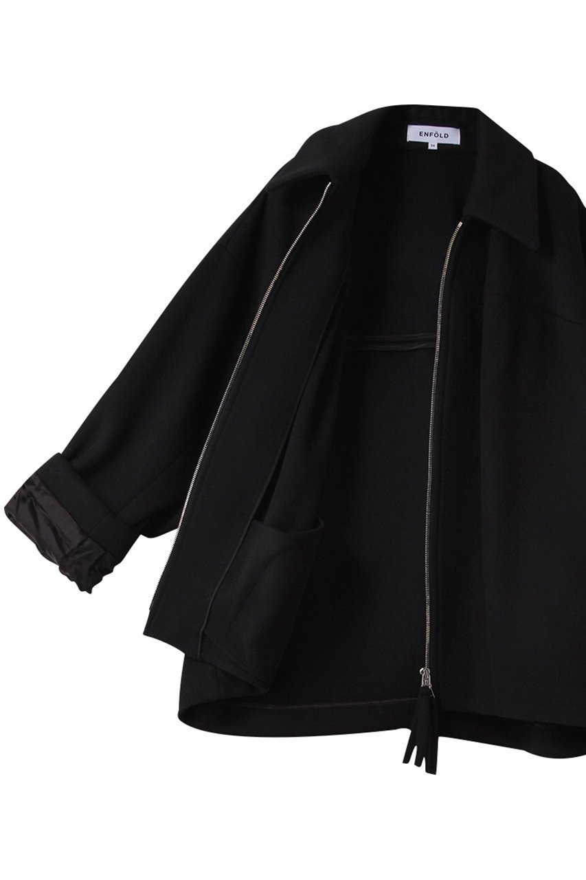 【エンフォルド/ENFOLD】のZIPPER BLOUSON/ブルゾン 人気、トレンドファッション・服の通販 founy(ファニー) 　ファッション　Fashion　レディースファッション　Fashion for Women　アウター　Coat / Outerwear Collection　レディースジャケット・軽アウター　Jackets　ブルゾンジャケット・スポーティアウター　Blouson Jackets　おすすめ　Recommended / Our Picks　クラシック　Classic, Timeless Style　ジャケット　Jacket, Outerwear　フォルム　Silhouette, Form　ブルゾン　Blouson, Bomber Jacket　other-6|ID: prp329100004630837 ipo3291000000033615949