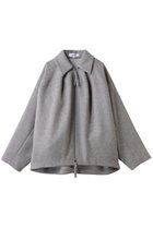 【エンフォルド/ENFOLD】のZIPPER BLOUSON/ブルゾン トップグレー|ID: prp329100004630837 ipo3291000000036674601