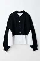 【エンフォルド/ENFOLD】のFAKE-LAYERED CARDIGAN/カーディガン 人気、トレンドファッション・服の通販 founy(ファニー) ファッション Fashion レディースファッション Fashion for Women トップス・カットソー Cut & Sew Tops ニット Knit Tops & Sweaters カーディガン・羽織り Layered Style Cardigans カーディガン Cardigan, Knitwear ドッキング Docking, Mixed Material ベスト Vest, Waistcoat 再入荷 Restock / Back in Stock |ID:prp329100004630839