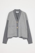 【エンフォルド/ENFOLD】のKNIT×RIVER JACKET/ジャケット トップグレー|ID: prp329100004630840 ipo3291000000036132430