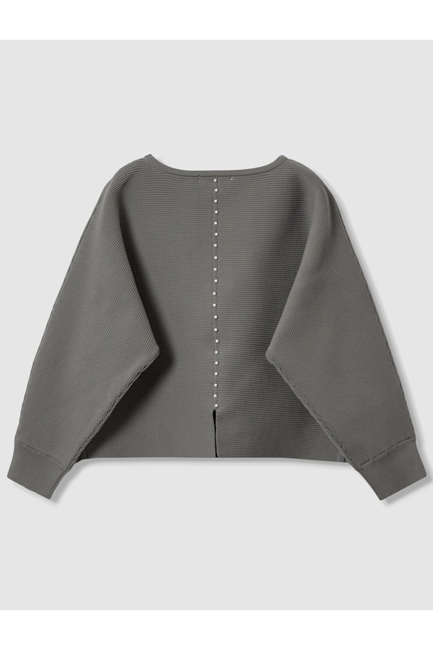 【アナイ/ANAYI】のリップルプルオーバー 人気、トレンドファッション・服の通販 founy(ファニー) 　ファッション　Fashion　レディースファッション　Fashion for Women　トップス・カットソー　Cut & Sew Tops　ニット　Knit Tops & Sweaters　カジュアルプルオーバー・ニットトップス　Pullovers & Knit Tops / Casual Pullovers　スリーブ　Sleeve, Long Sleeve / Short Sleeve　モダン　Modern, Contemporary　ワイド　Wide, Wide Fit　other-2|ID: prp329100004630846 ipo3291000000035868205