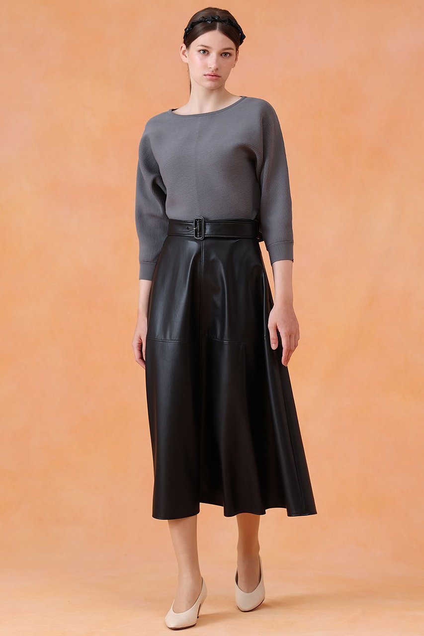 【アナイ/ANAYI】のリップルプルオーバー 人気、トレンドファッション・服の通販 founy(ファニー) 　ファッション　Fashion　レディースファッション　Fashion for Women　トップス・カットソー　Cut & Sew Tops　ニット　Knit Tops & Sweaters　カジュアルプルオーバー・ニットトップス　Pullovers & Knit Tops / Casual Pullovers　スリーブ　Sleeve, Long Sleeve / Short Sleeve　モダン　Modern, Contemporary　ワイド　Wide, Wide Fit　other-4|ID: prp329100004630846 ipo3291000000035868207