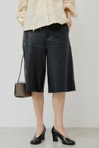 【ガリャルダガランテ/GALLARDAGALANTE】のレザーハーフパンツ ブラック|ID: prp329100004630848 ipo3291000000036132468