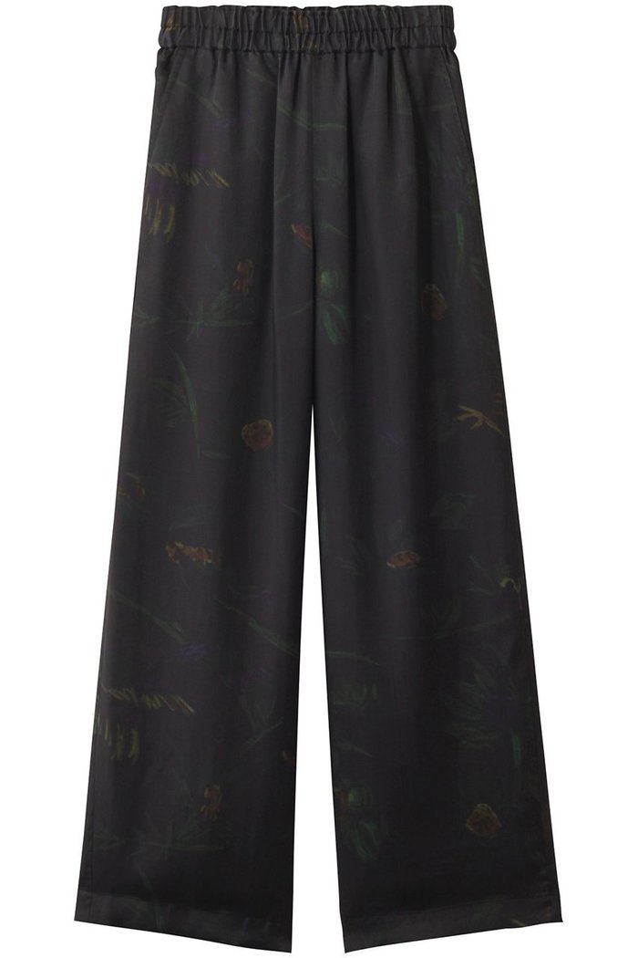 【ニアー ニッポン/near.nippon】のボタニカルプリント ストレートパンツ インテリア・キッズ・メンズ・レディースファッション・服の通販 founy(ファニー) https://founy.com/ ファッション Fashion レディースファッション Fashion for Women パンツ Pants & Trousers なめらか Smooth, Silky Texture キュプラ Cupro, Eco Fabric シンプル Simple, Minimal ストレート Straight, Straight Cut ツイル Twist, Twisted Detail ビビッド Vivid, Bright Tone フォーマル Formal, Dressy プリント Print, Printed Pattern ボタニカル Botanical, Floral Pattern マニッシュ Mannish, Boyish |ID: prp329100004630849 ipo3291000000036241663