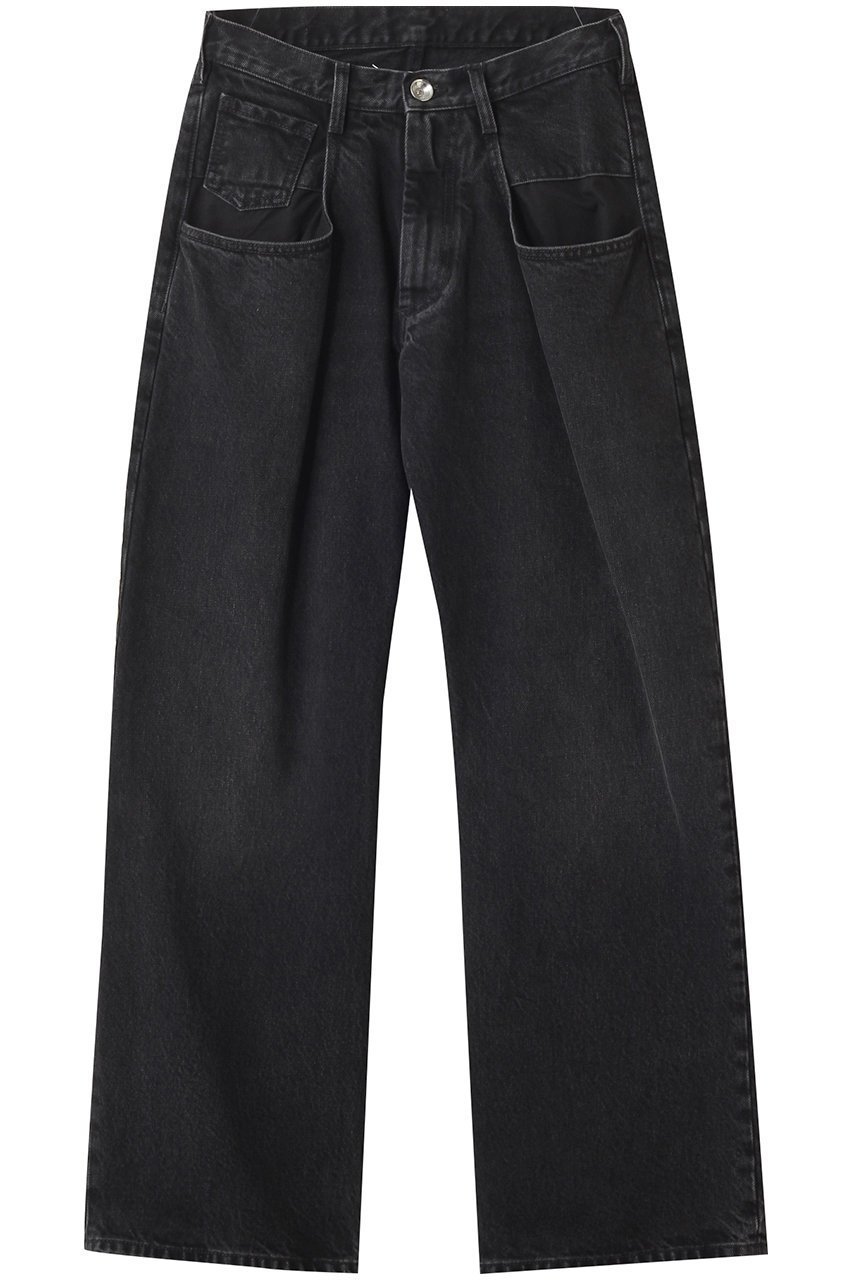 【メゾン マルジェラ/MAISON MARGIELA】の5ポケットデニムパンツ 人気、トレンドファッション・服の通販 founy(ファニー) 　ファッション　Fashion　レディースファッション　Fashion for Women　パンツ　Pants & Trousers　デニムパンツ・ジーンズ・美脚デニム　Denim Jeans & Pants　スタイリッシュ　Stylish, Fashionable　ストレート　Straight, Straight Cut　デニム　Denim, Jeans Material　ポケット　Pocket, Pocket Detail　ロング　Long, Long-Length　新作・新入荷　New Arrivals / New In　 other-1|ID: prp329100004630850 ipo3291000000033313637