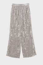 【スタニングルアー/STUNNING LURE】のシアーベルベットパンツ グレーベージュ|ID: prp329100004630851 ipo3291000000033841825