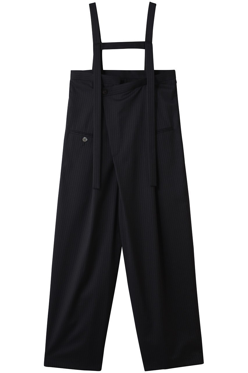 【エンフォルド/ENFOLD】のSTRIPE-TROUSERS/パンツ 人気、トレンドファッション・服の通販 founy(ファニー) 　ファッション　Fashion　レディースファッション　Fashion for Women　パンツ　Pants & Trousers　サロペット　Overalls, Salopette　スーツ　Suit, Formalwear　フロント　Front, Front Design　 other-1|ID: prp329100004630853 ipo3291000000036692291