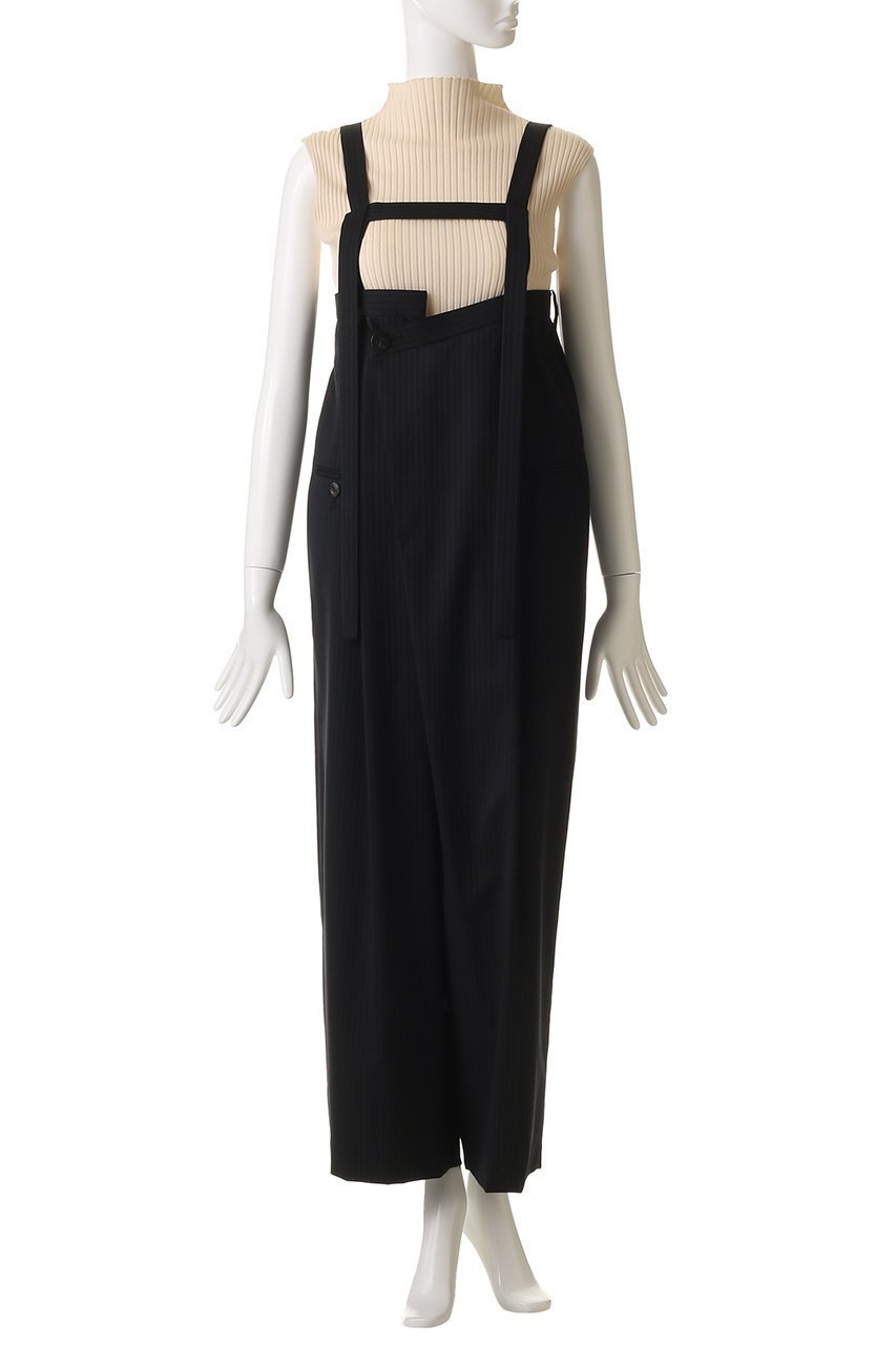 【エンフォルド/ENFOLD】のSTRIPE-TROUSERS/パンツ 人気、トレンドファッション・服の通販 founy(ファニー) 　ファッション　Fashion　レディースファッション　Fashion for Women　パンツ　Pants & Trousers　サロペット　Overalls, Salopette　スーツ　Suit, Formalwear　フロント　Front, Front Design　other-2|ID: prp329100004630853 ipo3291000000036692293