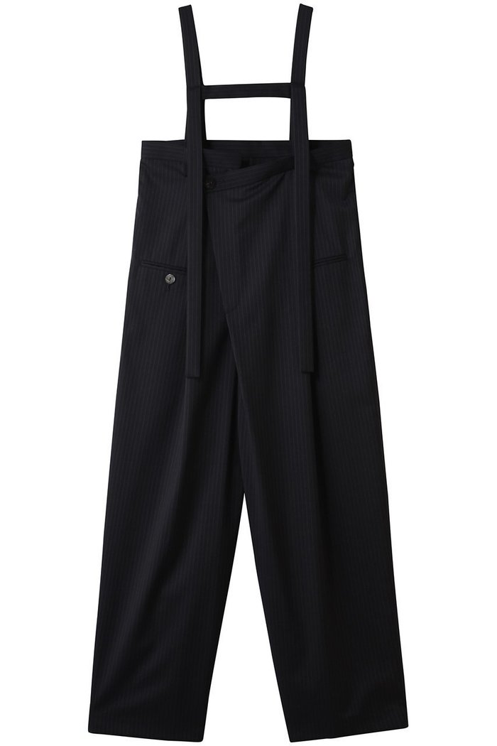 【エンフォルド/ENFOLD】のSTRIPE-TROUSERS/パンツ インテリア・キッズ・メンズ・レディースファッション・服の通販 founy(ファニー) https://founy.com/ ファッション Fashion レディースファッション Fashion for Women パンツ Pants & Trousers サロペット Overalls, Salopette スーツ Suit, Formalwear フロント Front, Front Design |ID: prp329100004630853 ipo3291000000036885224