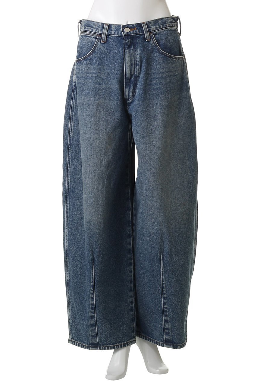 【メゾンスペシャル/MAISON SPECIAL】の【Wrangler×MAISON SPECIAL】Collaboration Mud Denim Pants/ラングラーコラボレーションマッドデニムパンツ 人気、トレンドファッション・服の通販 founy(ファニー) 　ファッション　Fashion　レディースファッション　Fashion for Women　パンツ　Pants & Trousers　デニムパンツ・ジーンズ・美脚デニム　Denim Jeans & Pants　ウエスタン　Western Style　ウォッシュ　Washed Finish　ヴィンテージ　Vintage Style　ジーンズ　Jeans, Denim Pants　スタッズ　Studs, Metal Accents　セットアップ　Set-Up, Coordinated Outfit　デニム　Denim, Jeans Material　トレンド　Trend, Trending Now　フラワー　Flower, Floral　ベスト　Vest, Waistcoat　モチーフ　Motif, Design Theme　ワーク　Workwear, Utility Style　other-2|ID: prp329100004630856 ipo3291000000036132487