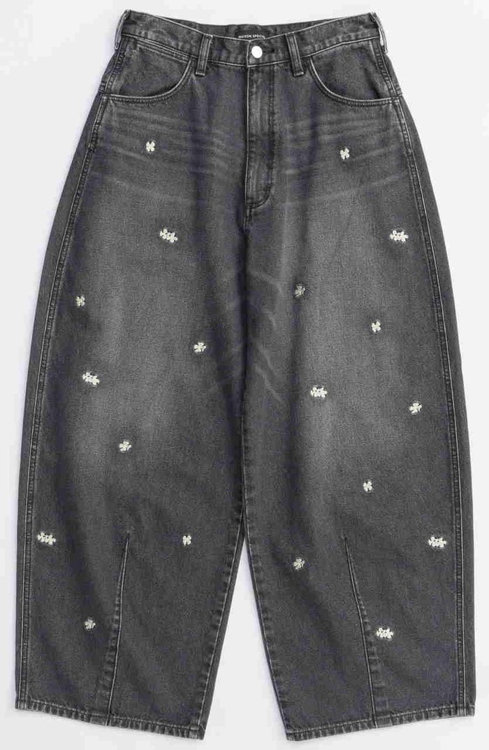 【メゾンスペシャル/MAISON SPECIAL】の【Wrangler×MAISON SPECIAL】Collaboration Flower Embroidery Denim Pants/ラングラーコラボレーションフラワーエンブロイダリーデニムパンツ インテリア・キッズ・メンズ・レディースファッション・服の通販 founy(ファニー) https://founy.com/ ファッション Fashion レディースファッション Fashion for Women パンツ Pants & Trousers デニムパンツ・ジーンズ・美脚デニム Denim Jeans & Pants ウエスタン Western Style ジーンズ Jeans, Denim Pants デニム Denim, Jeans Material トレンド Trend, Trending Now フェミニン Feminine, Girly ワーク Workwear, Utility Style A/W・秋冬 Autumn/Winter 再入荷 Restock / Back in Stock 2025年 2025 2025-2026秋冬・A/W Autumn/Winter 2025–26 AW25–26 |ID: prp329100004630858 ipo3291000000033313689