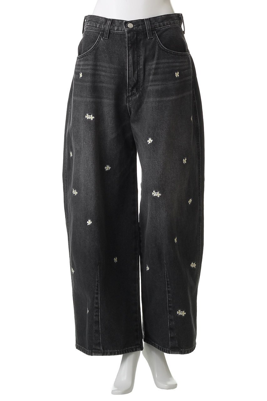 【メゾンスペシャル/MAISON SPECIAL】の【Wrangler×MAISON SPECIAL】Collaboration Flower Embroidery Denim Pants/ラングラーコラボレーションフラワーエンブロイダリーデニムパンツ 人気、トレンドファッション・服の通販 founy(ファニー) 　ファッション　Fashion　レディースファッション　Fashion for Women　パンツ　Pants & Trousers　デニムパンツ・ジーンズ・美脚デニム　Denim Jeans & Pants　ウエスタン　Western Style　ジーンズ　Jeans, Denim Pants　デニム　Denim, Jeans Material　トレンド　Trend, Trending Now　フェミニン　Feminine, Girly　ワーク　Workwear, Utility Style　other-2|ID: prp329100004630858 ipo3291000000035511835