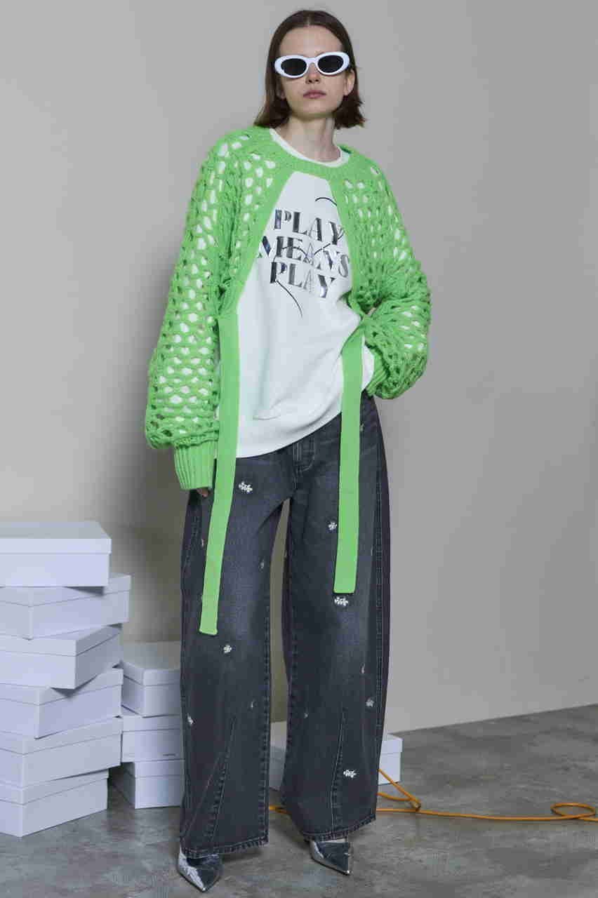 【メゾンスペシャル/MAISON SPECIAL】の【Wrangler×MAISON SPECIAL】Collaboration Flower Embroidery Denim Pants/ラングラーコラボレーションフラワーエンブロイダリーデニムパンツ 人気、トレンドファッション・服の通販 founy(ファニー) ファッション Fashion レディースファッション Fashion for Women パンツ Pants & Trousers デニムパンツ・ジーンズ・美脚デニム Denim Jeans & Pants ウエスタン Western Style ジーンズ Jeans, Denim Pants デニム Denim, Jeans Material トレンド Trend, Trending Now フェミニン Feminine, Girly ワーク Workwear, Utility Style other-6|ID: prp329100004630858 ipo3291000000036241701