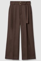 【アナイ/ANAYI】のブライトツイルタックワイドパンツ 人気、トレンドファッション・服の通販 founy(ファニー) ファッション Fashion レディースファッション Fashion for Women パンツ Pants & Trousers 2025年 2025 2025-2026秋冬・A/W Autumn/Winter 2025–26 AW25–26 センター Center, Center Line ツイル Twist, Twisted Detail ワイド Wide, Wide Fit A/W・秋冬 Autumn/Winter thumbnail ブラウン|ID: prp329100004630860 ipo3291000000033313708