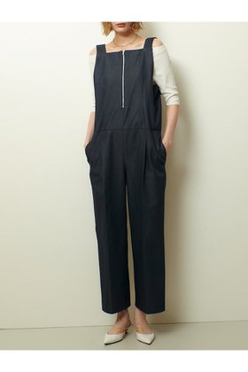 【アルアバイル/allureville】 リジッドデニムオールインワン人気、トレンドファッション・服の通販 founy(ファニー) ファッション Fashion レディースファッション Fashion for Women パンツ Pants & Trousers 2025年 2025 2025-2026秋冬・A/W Autumn/Winter 2025–26 AW25–26 インナー Innerwear サロペット Overalls, Salopette デニム Denim, Jeans Material エレガント 上品 Elegant 再入荷 Restock / Back in Stock A/W・秋冬 Autumn/Winter |ID:prp329100004630862