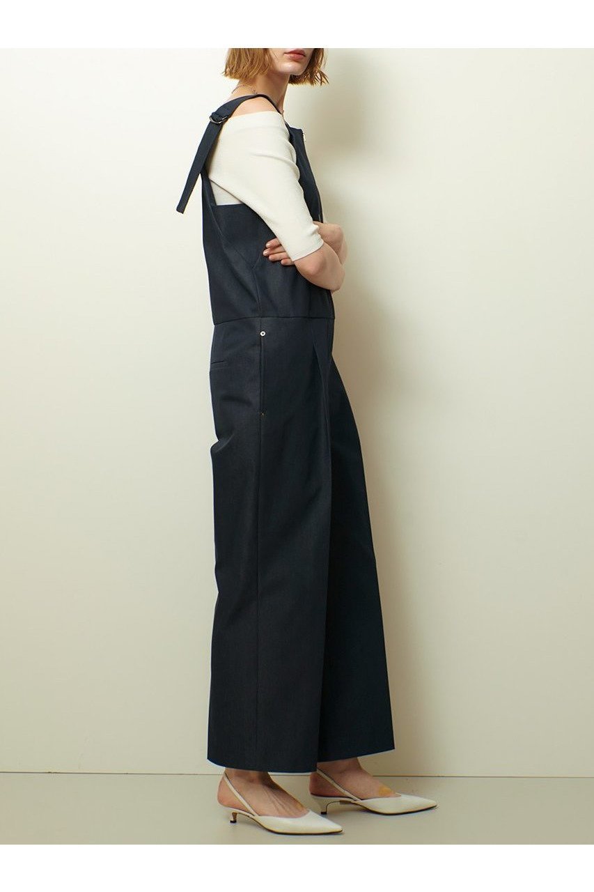 【アルアバイル/allureville】のリジッドデニムオールインワン 人気、トレンドファッション・服の通販 founy(ファニー) 　ファッション　Fashion　レディースファッション　Fashion for Women　パンツ　Pants & Trousers　2025年　2025　2025-2026秋冬・A/W　Autumn/Winter 2025–26 AW25–26　インナー　Innerwear　サロペット　Overalls, Salopette　デニム　Denim, Jeans Material　エレガント 上品　Elegant　再入荷　Restock / Back in Stock　A/W・秋冬　Autumn/Winter　other-5|ID: prp329100004630862 ipo3291000000033313728