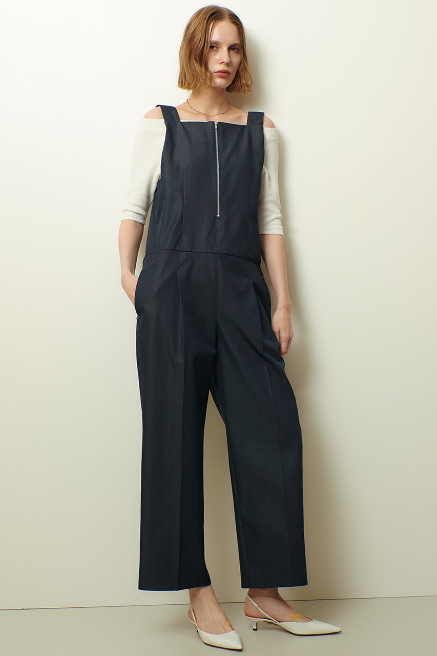 【アルアバイル/allureville】のリジッドデニムオールインワン 人気、トレンドファッション・服の通販 founy(ファニー) 　ファッション　Fashion　レディースファッション　Fashion for Women　パンツ　Pants & Trousers　2025年　2025　2025-2026秋冬・A/W　Autumn/Winter 2025–26 AW25–26　インナー　Innerwear　サロペット　Overalls, Salopette　デニム　Denim, Jeans Material　エレガント 上品　Elegant　再入荷　Restock / Back in Stock　A/W・秋冬　Autumn/Winter　other-7|ID: prp329100004630862 ipo3291000000033313730